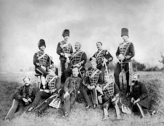 A Group of British Army Officers